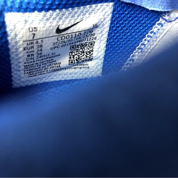 Nike Women’s Lunar Hyperdiamond 3 Pro Metal Fastpitch Softball Cleats - Picture 8 of 8